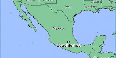 Karta Cuauhtemoc Meksiko 