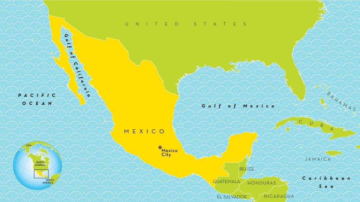 karta Mexico