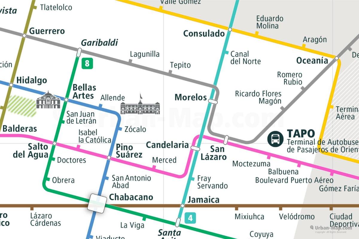 karta je navodno u Mexico cityju 